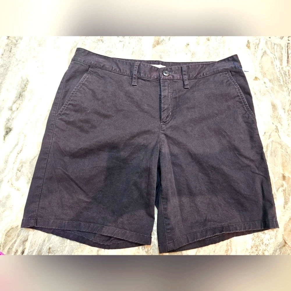 Vans Women’s Grey Chino Shorts Size 7 Casual Skate Surf Style